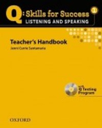Q SKILLS FOR SUCCESS Listening and Speaking 1 Teachers Handbook